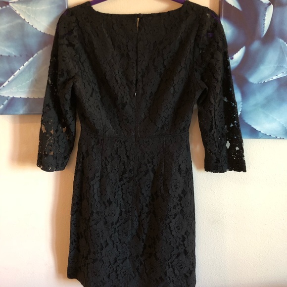 Timeless Black Lace J Crew Dress - Picture 4 of 4